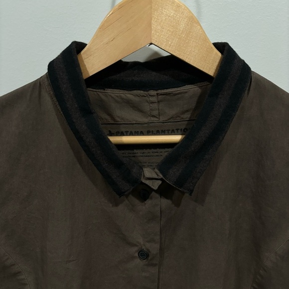 Rundholz Patana Plantations Lagenlook Jacket Tunic Button Top size S - Picture 4 of 9